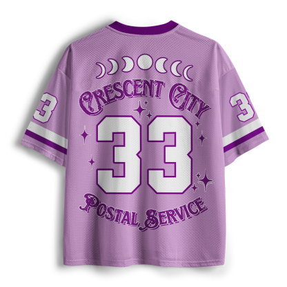 Pagewings Crescent City Postal Service Unisex Mesh Jersey