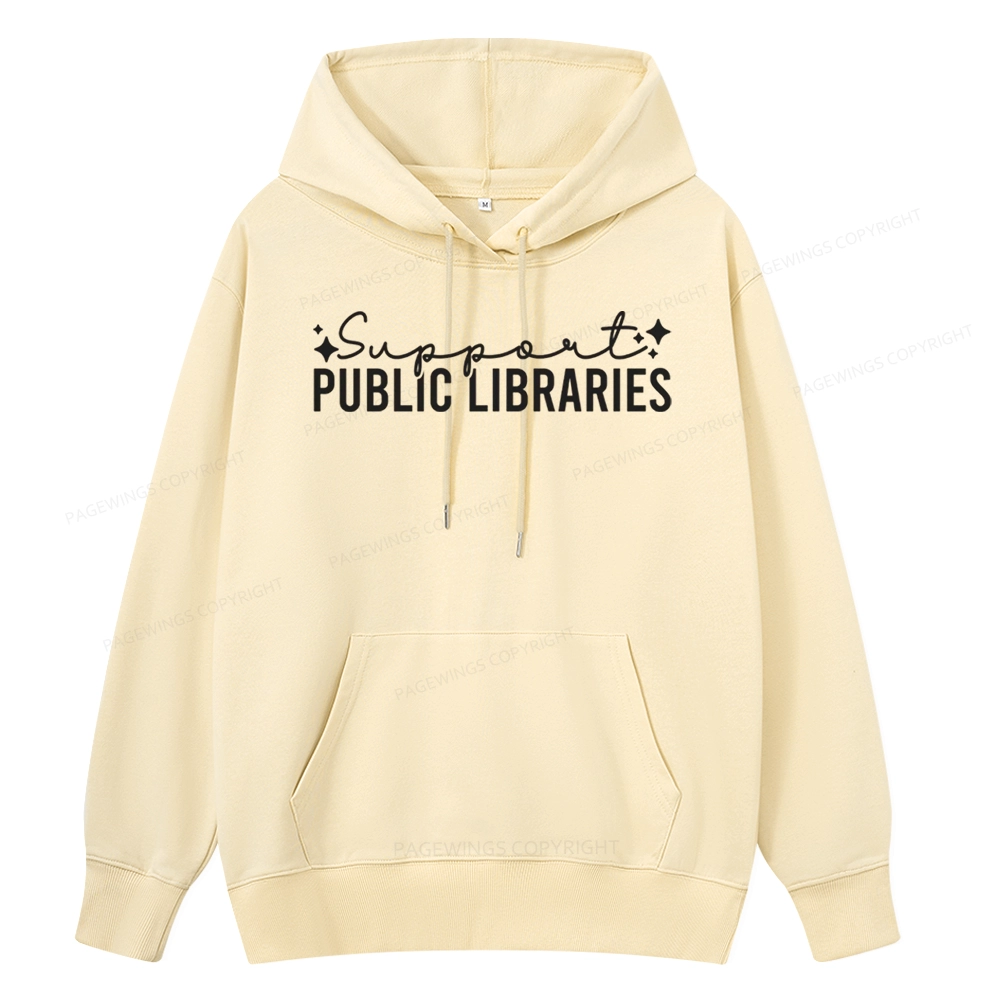 Pagewings Public Libraries Unisex Classic Hoodie