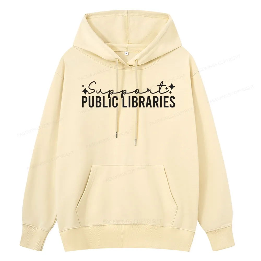 Pagewings Public Libraries Unisex Classic Hoodie