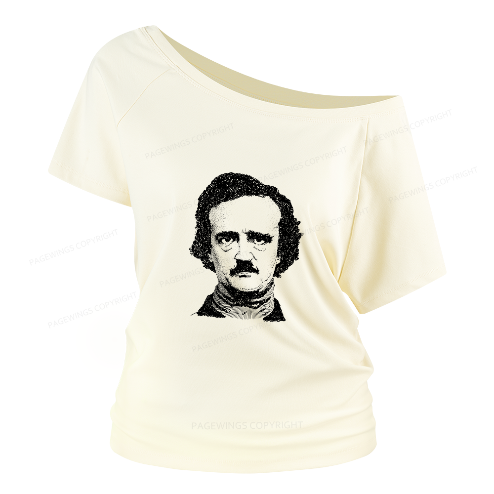 Pagewings Literature Lover Women Off Shoulder T-shirts