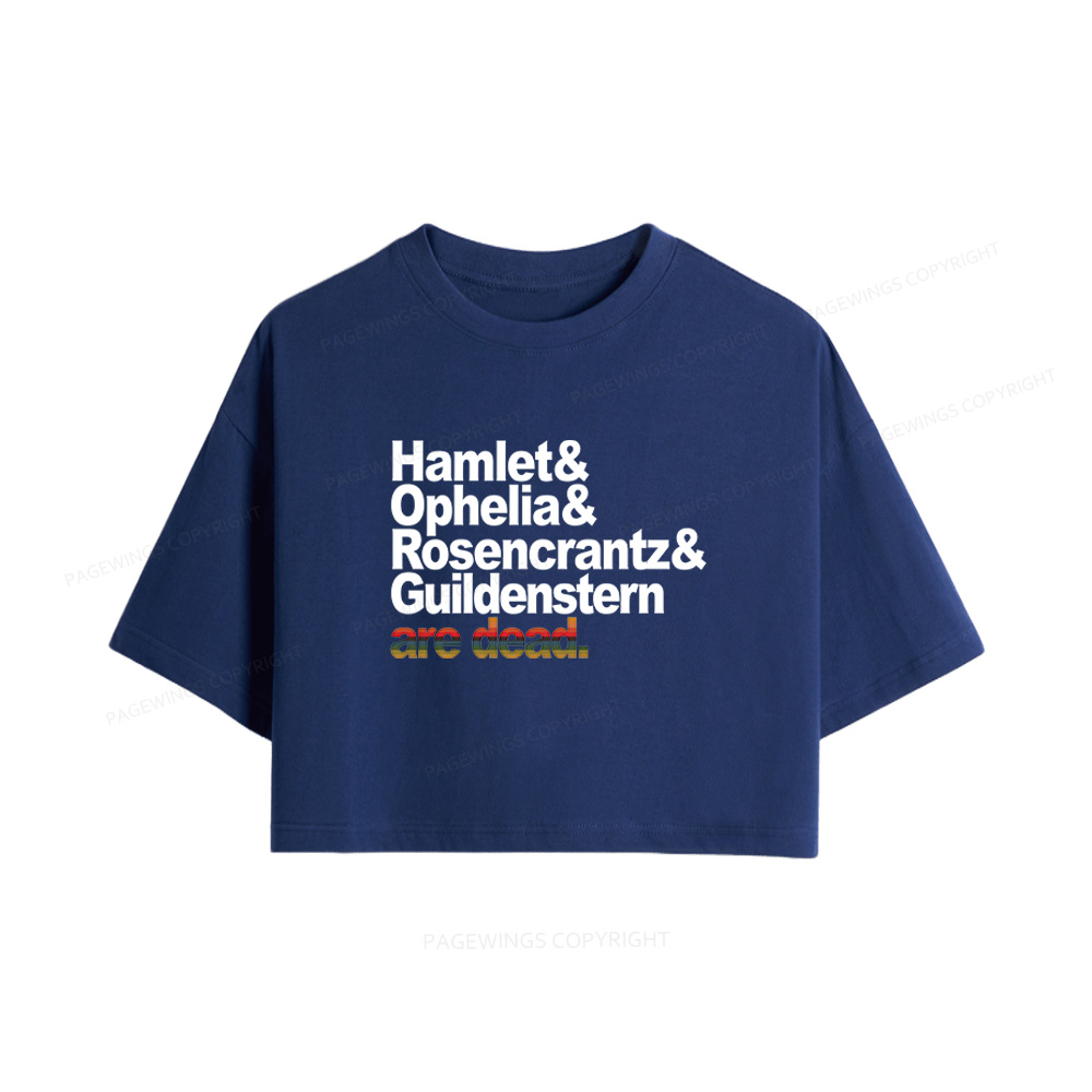 Pagewings Drama Lovers Women Crop Tops