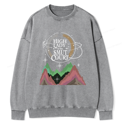 Pagewings Book Lovers Unisex Washed Sweatshirt