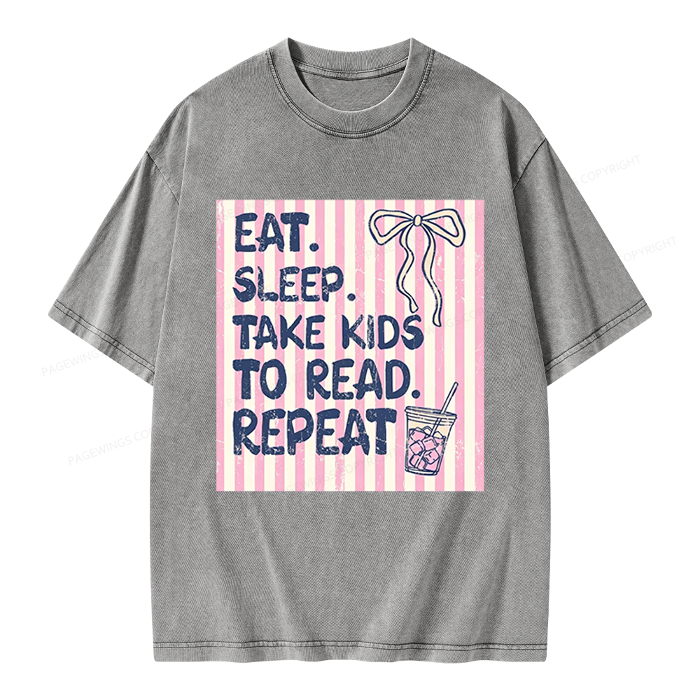 Pagewings Book Lover Unisex Washed T-shirt