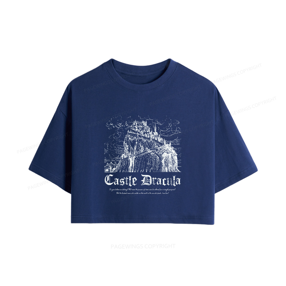 Pagewings Dark Romance Bookish Women Crop Tops
