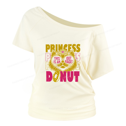Pagewings This Is An Outrage Women Off Shoulder T-shirts