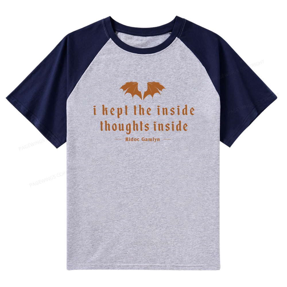 Pagewings Dragon Rider Bookish Raglan T-shirt