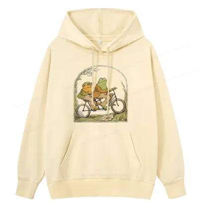 Pagewings Frog And Toad Book Vintage Unisex Classic Hoodie
