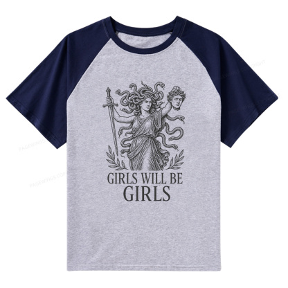 Pagewings Medusa Raglan T-shirt