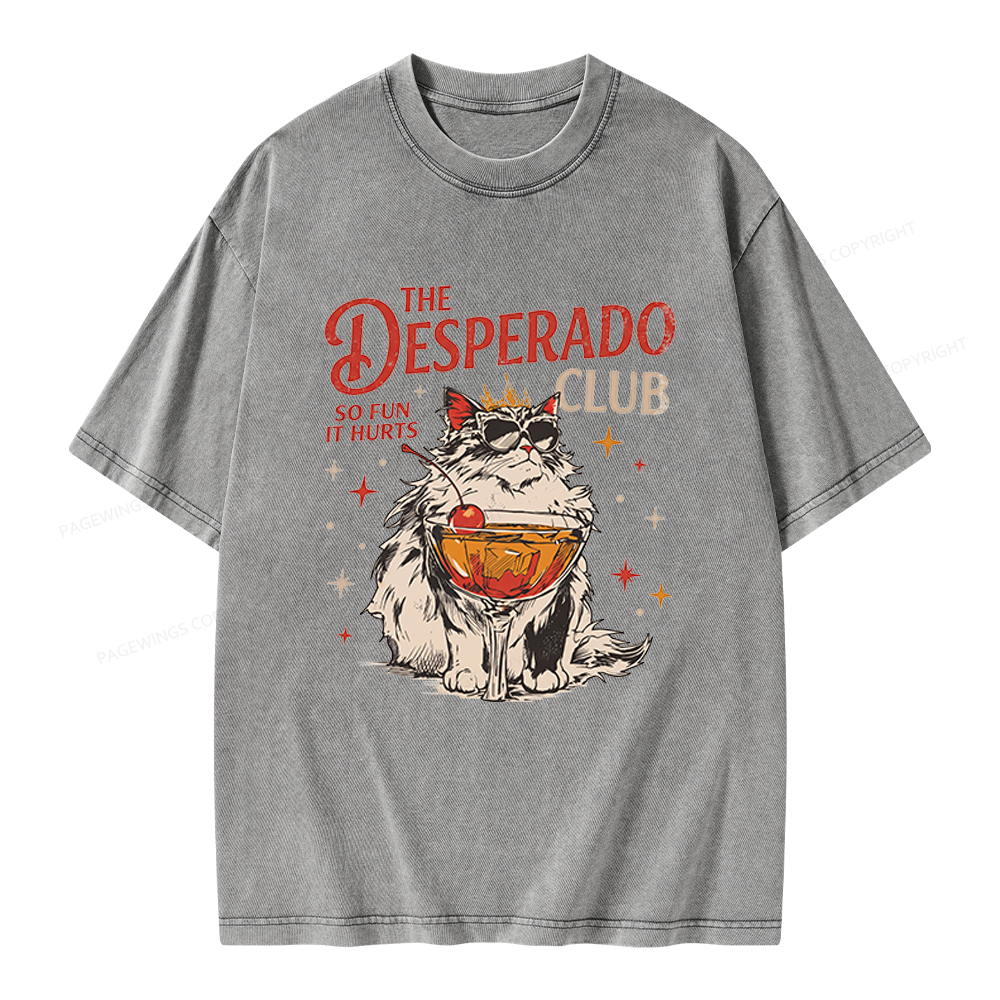 Pagewings Desperado Club Unisex Washed T-shirt