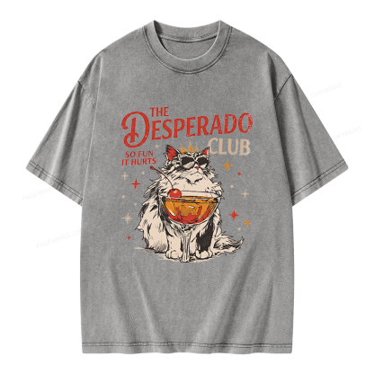 Pagewings Desperado Club Unisex Washed T-shirt