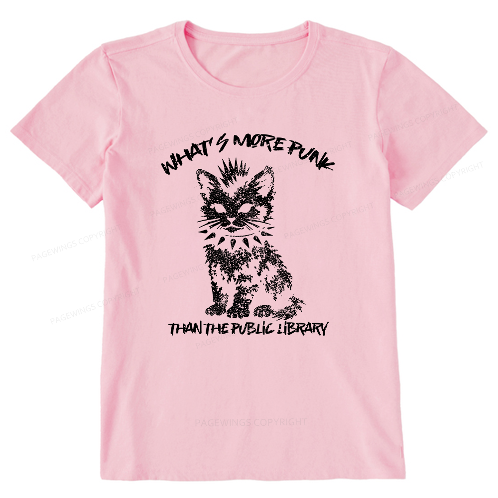 Pagewings What's More Punk Than The Public Library Unisex Classic T-shirt