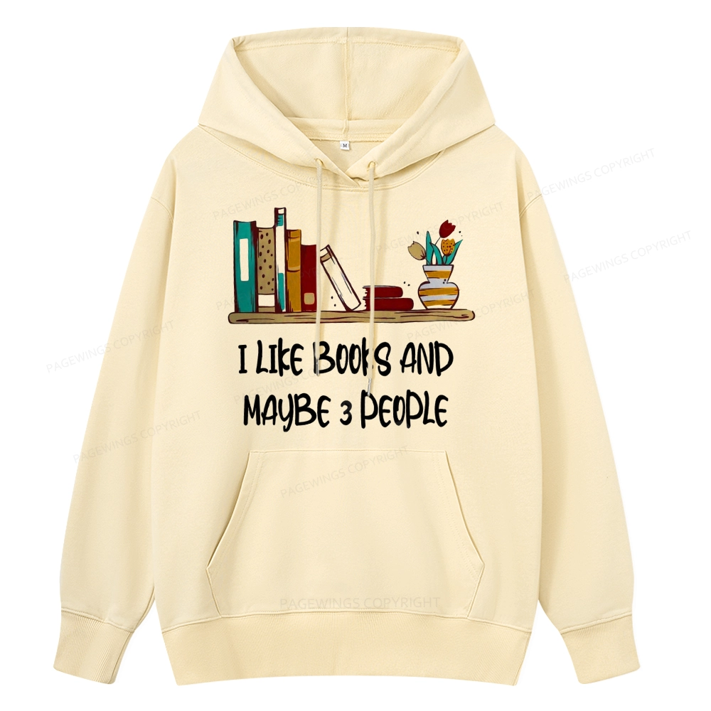 Pagewings  I Like Books World Unisex Classic Hoodie