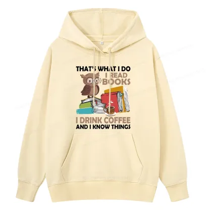 Pagewings That's What I Do I Read Books Unisex Classic Hoodie