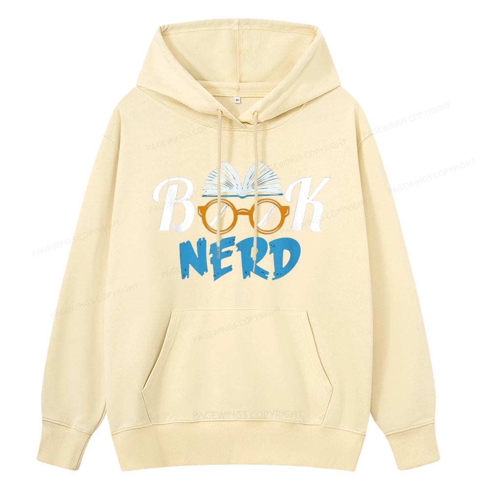 Pagewings Book Nerd Unisex Classic Hoodie