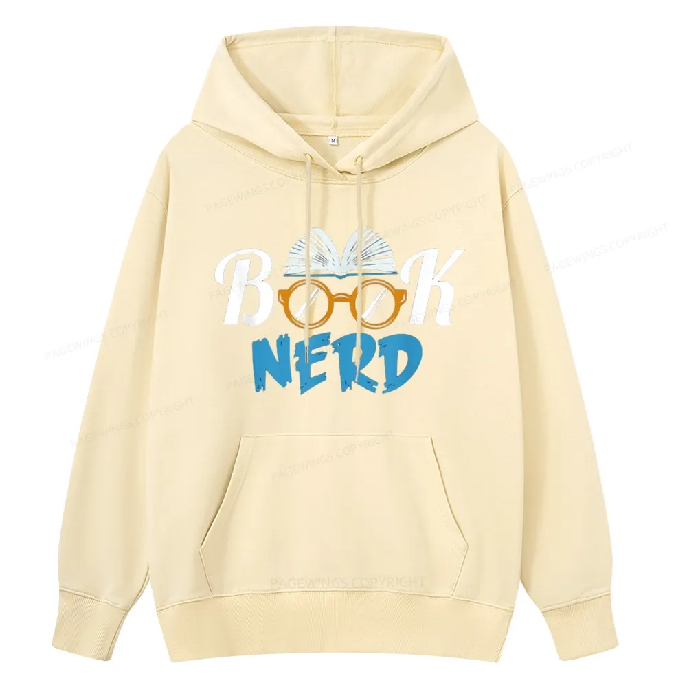 Pagewings Book Nerd Unisex Classic Hoodie