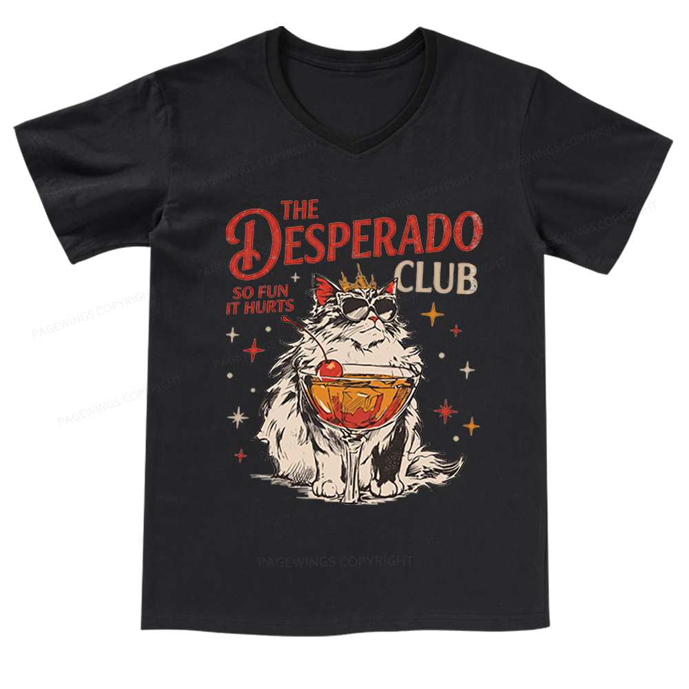 Pagewings Desperado Club V-neck T-shirt