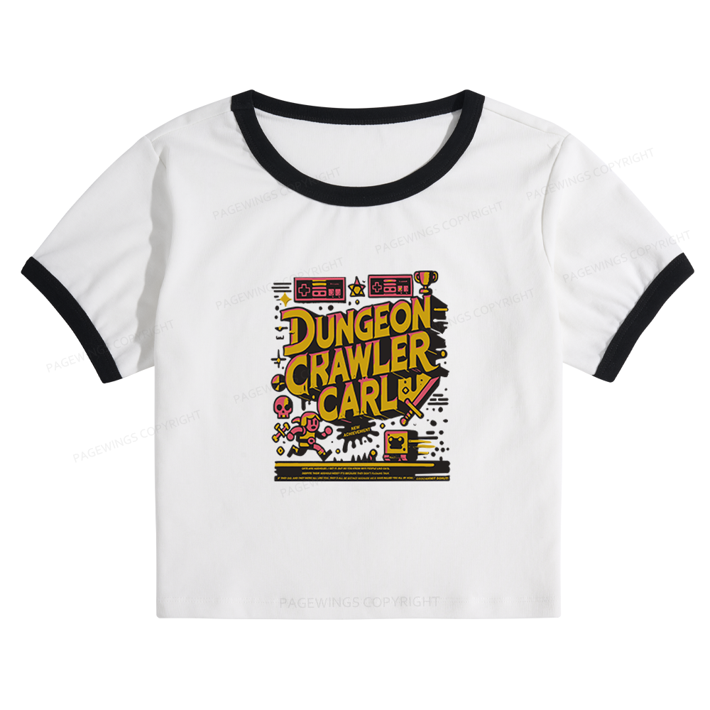 Pagewings Book New Achievement Baby Tee Cropped Ringer T-Shirt 