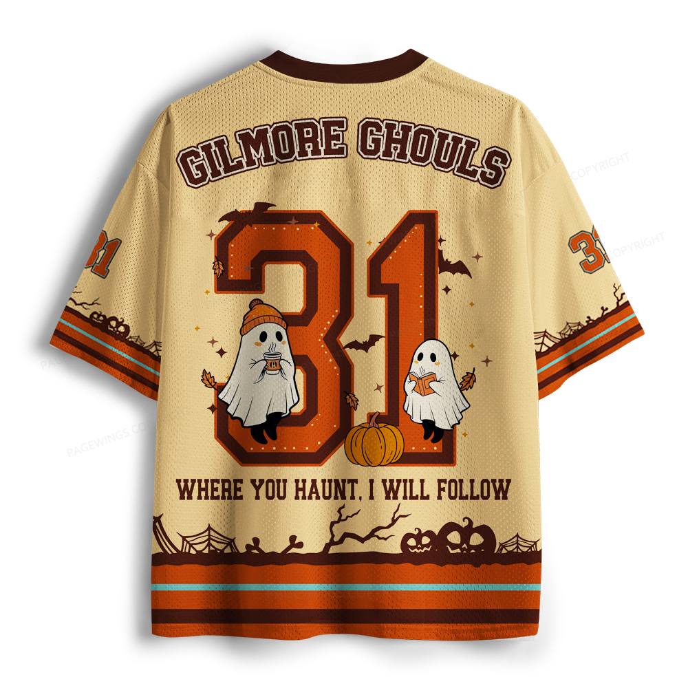 Pagewings Gilmore Ghouls Unisex Mesh Jersey