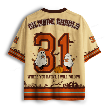 Pagewings Gilmore Ghouls Unisex Mesh Jersey