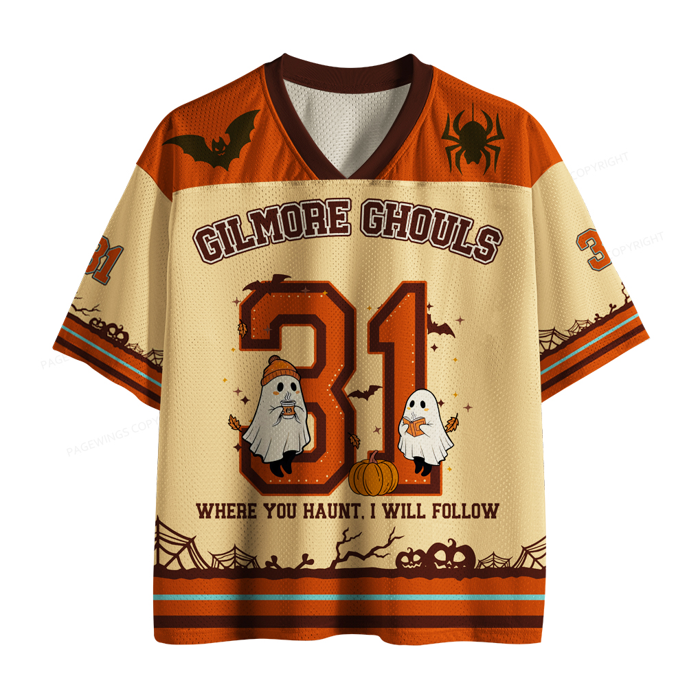 Pagewings Gilmore Ghouls Unisex Mesh Jersey