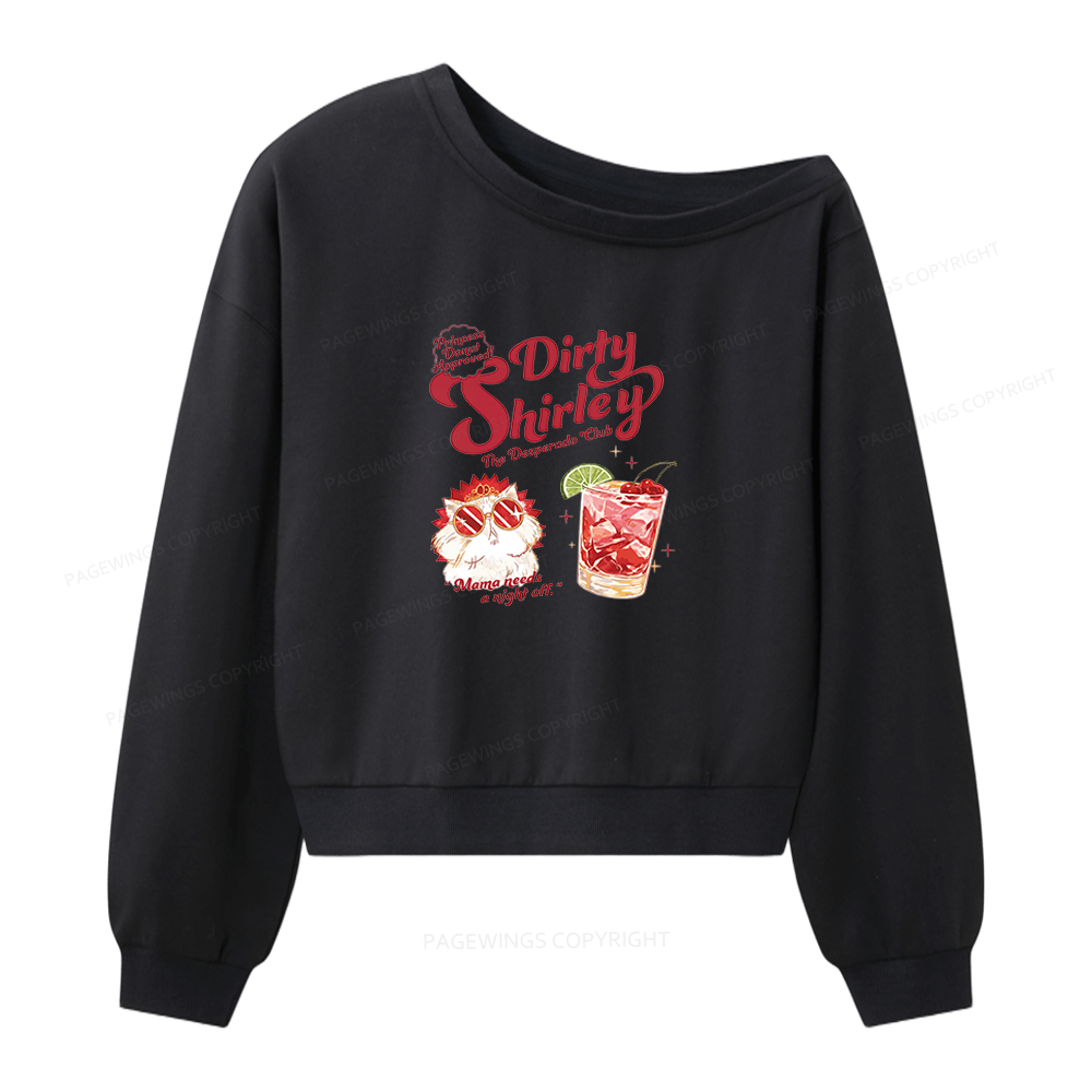 Pagewings Princess Donut Women Off Shoulder Sweatshirt