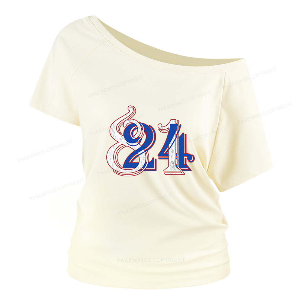 Pagewings Romance Lover Women Off Shoulder T-shirts