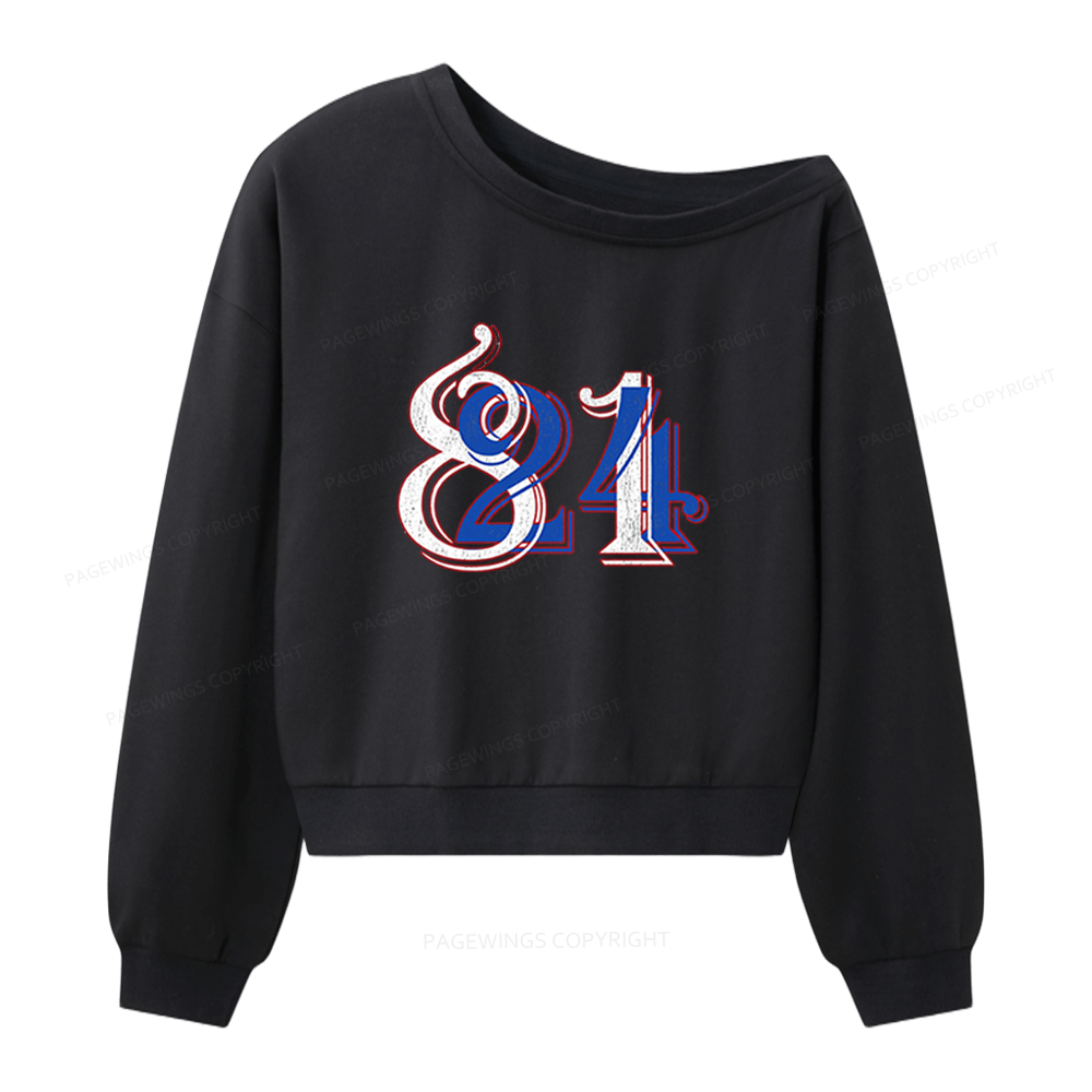Pagewings Romance Novel Lover Women Off Shoulder Sweatshirt