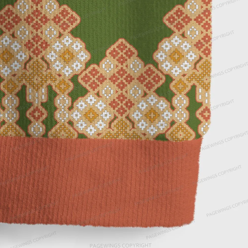 Pagewings Skeleton Reading Unisex V-Neck Ugly Knit Vest