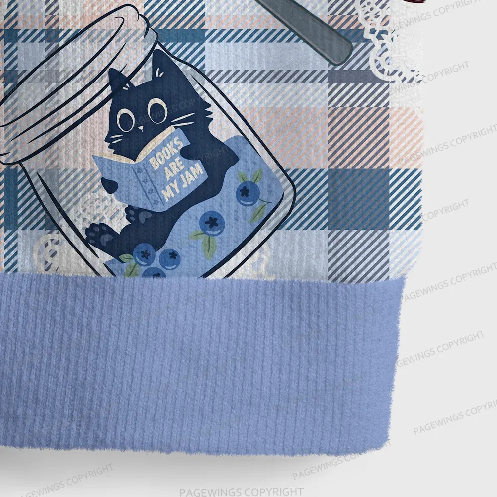 Pagewings Books Are My Jam Unisex V-Neck Ugly Knit Vest