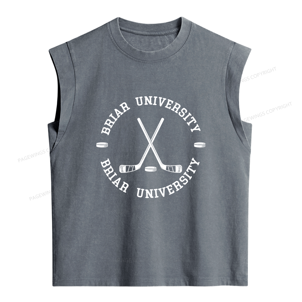 Pagewings Hockey Romance Women's Washed Tank Top