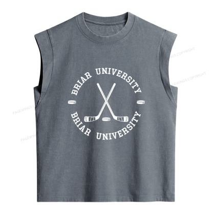 Pagewings Hockey Romance Women's Washed Tank Top