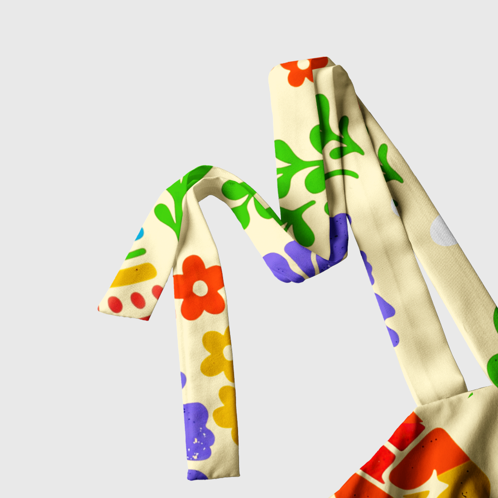 Pagewings Rainbow Tie Shoulder Maxi Dress