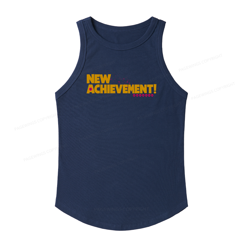 Pagewings Slim Fit New Achievement Women's Fitted Tank Top 