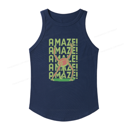 Pagewings Slim Fit Science Fiction Lover Women's Fitted Tank Top 