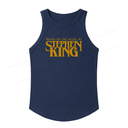 Pagewings Slim Fit Stephen King Women's Fitted Tank Top
