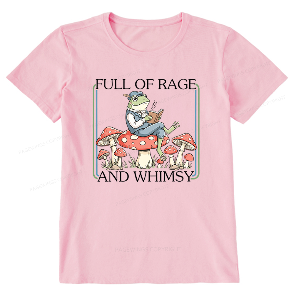 Pagewings Full Of Rage and Whimsy Unisex Classic T-shirt