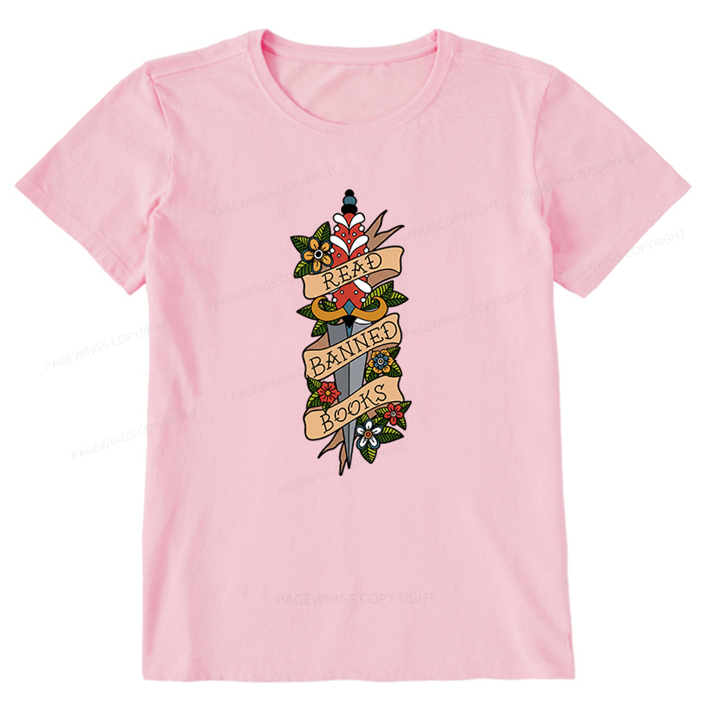 Pagewings Banned Books Unisex Classic T-shirt