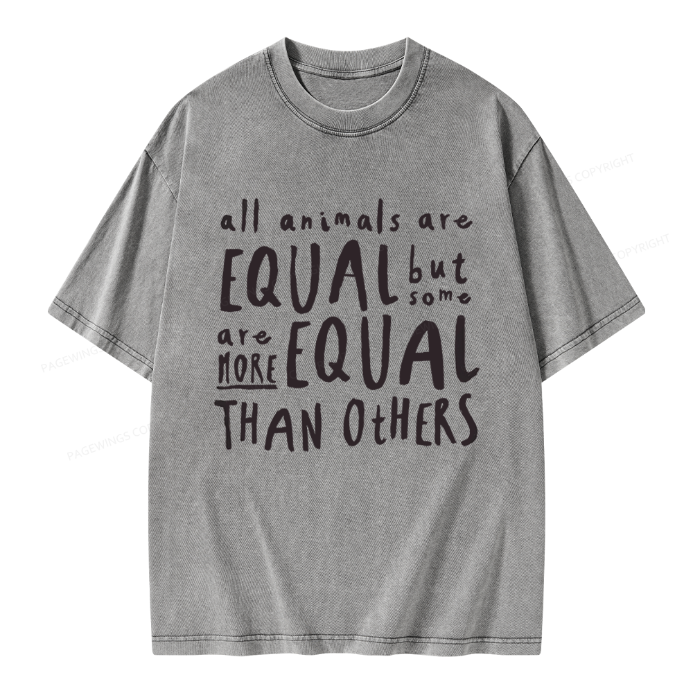 Pagewings Dystopia Unisex Washed T-shirt