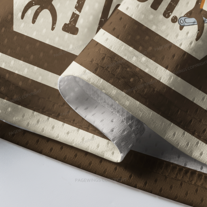 Pagewings You Sleep I Watch. Unisex Mesh Jersey