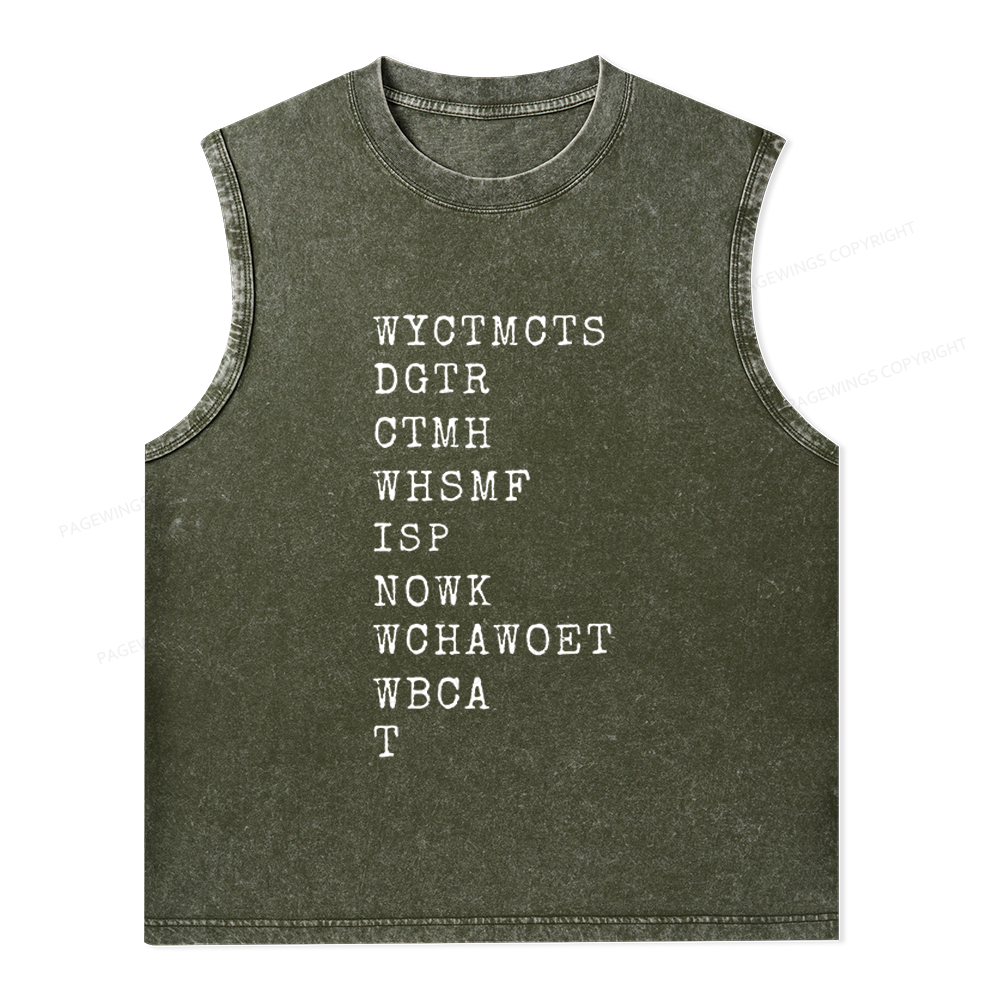 Pagewings Romance Lover Unisex Washed Tank Top