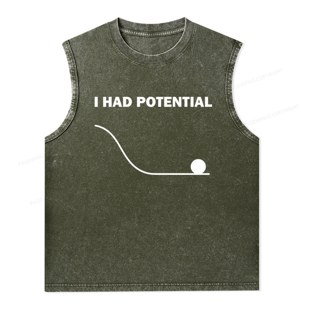 Pagewings Science Fiction Nerd Unisex Washed Tank Top