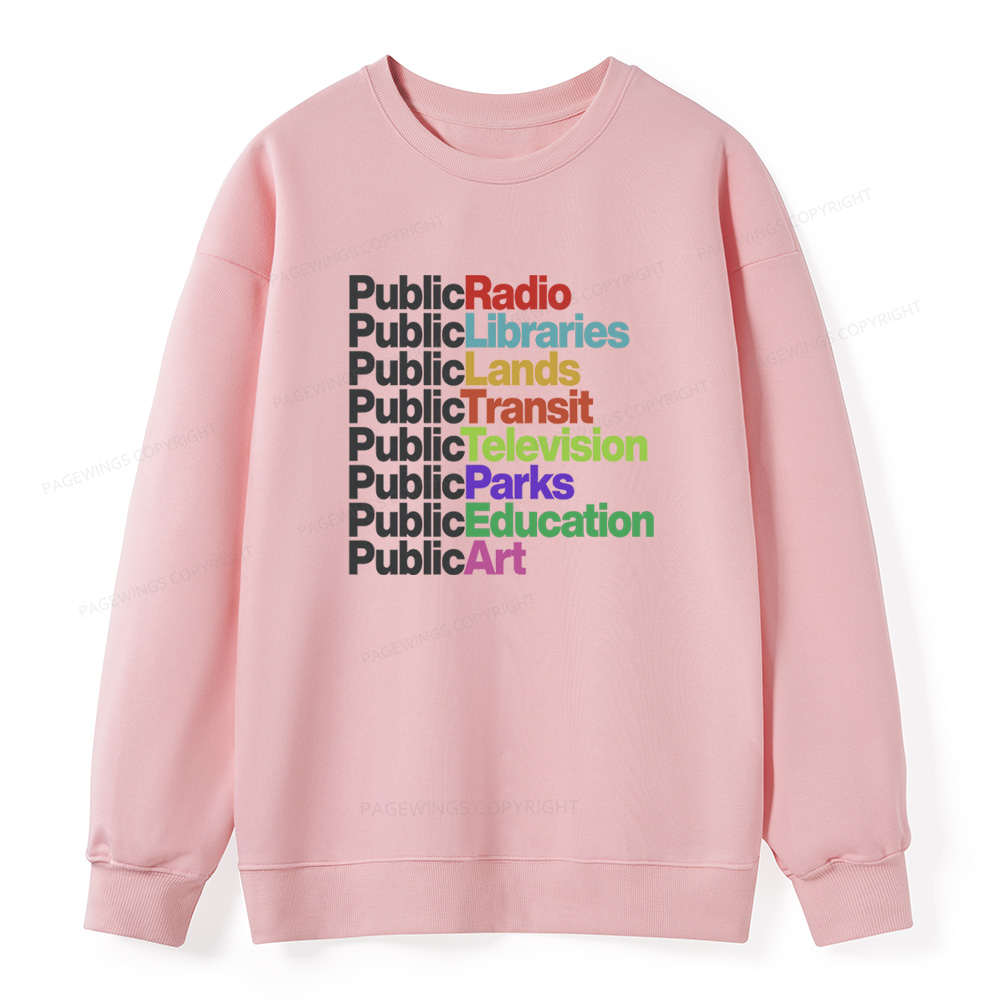 Pagewings Public Libraries Unisex Classic Sweatshirt