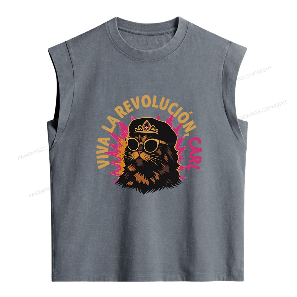 Pagewings Sci-Fi Novel Lover Women's Washed Tank Top