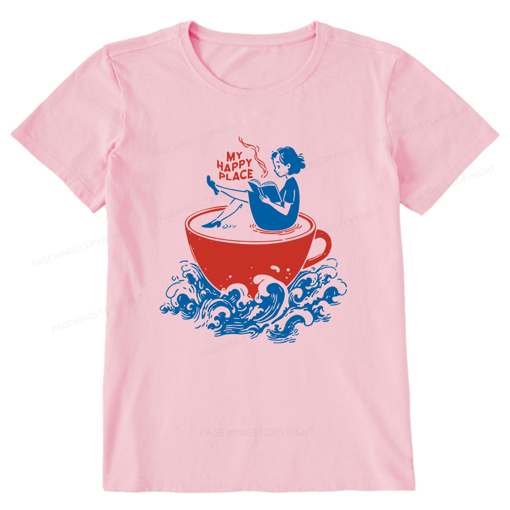 Pagewings My Happy Place Unisex Classic T-shirt