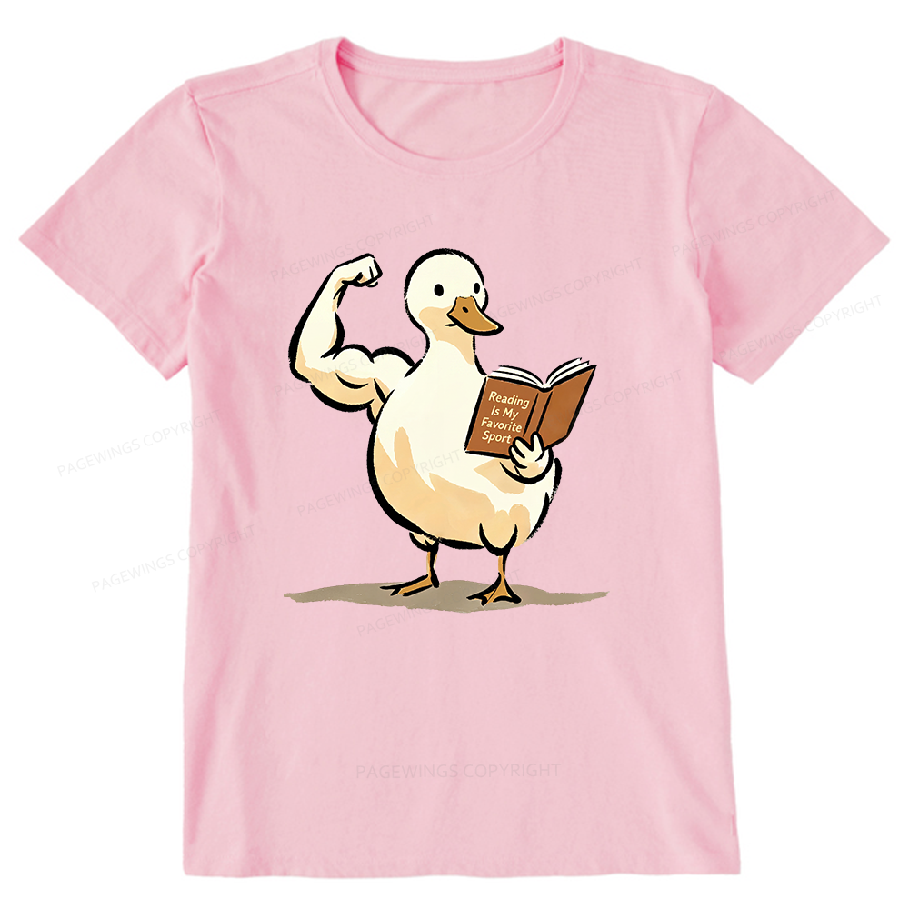 Pagewings Reading is My Favorite Sport Unisex Classic T-shirt