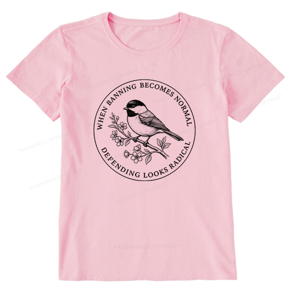 Pagewings Banned Books Unisex Classic T-shirt