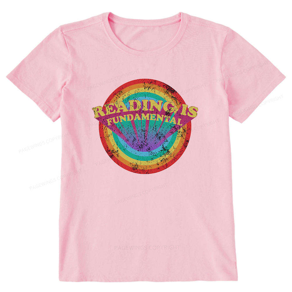 Pagewings Reading Is Fundamental Unisex Classic T-shirt