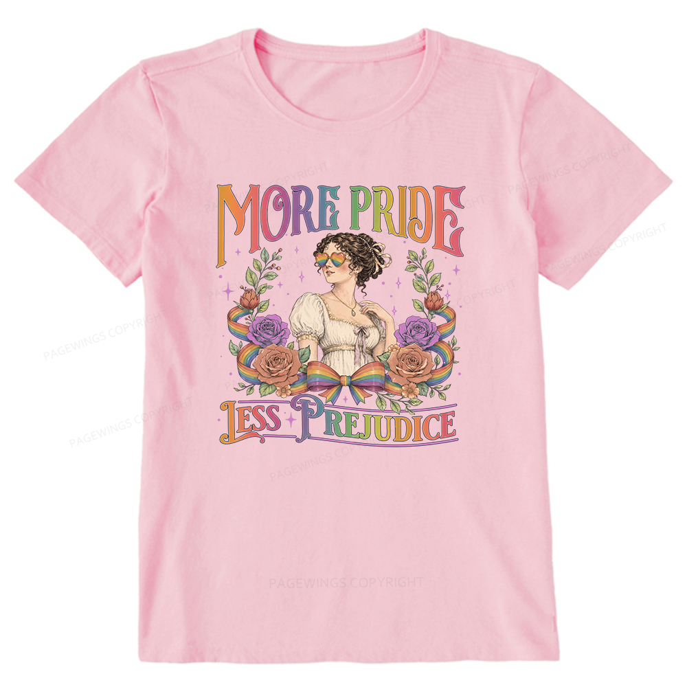 Pagewings More Pride Less Prejudice Unisex Classic T-shirt