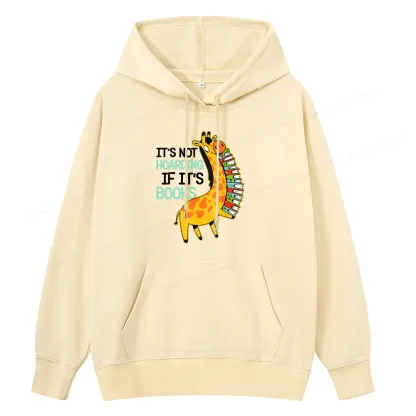 Pagewings It's Not Hoarding If It's Books Unisex Classic Hoodie