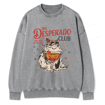 Pagewings Desperado Club Unisex Washed Sweatshirt